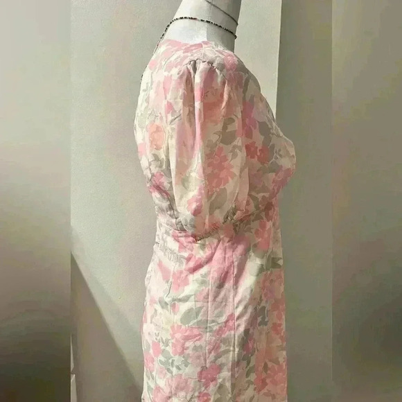 PRINCESS POLLY floral mini dress size US 6 - Picture 4 of 8